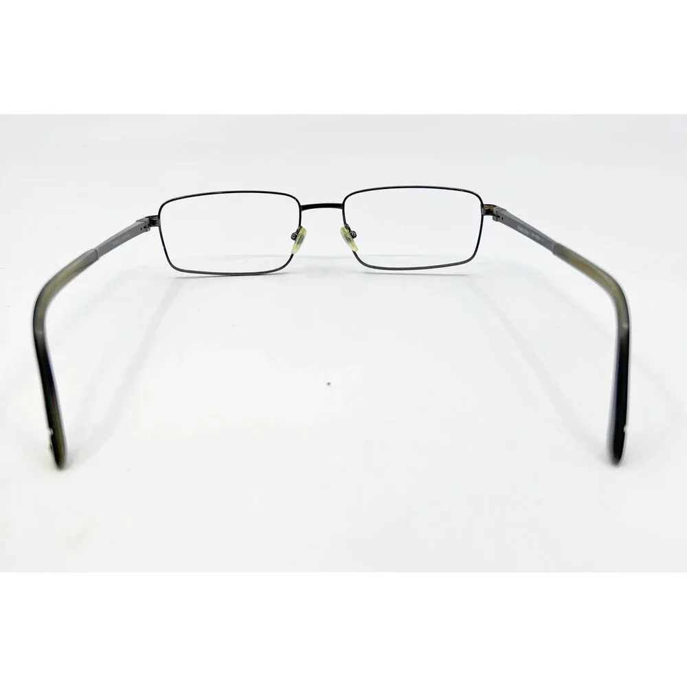 Michael Ryen Eyeglass Frames Mens Black Rectangular MR-262 57-18-145